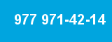 977 971-42-14 977 971-42-14